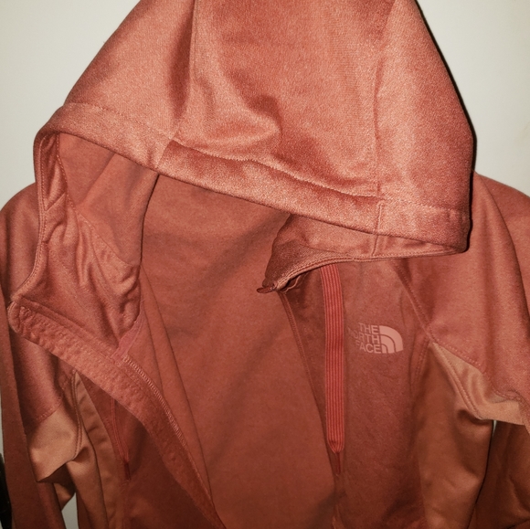 The North Face small peach pink hooded zip jacket - Picture 5 of 15